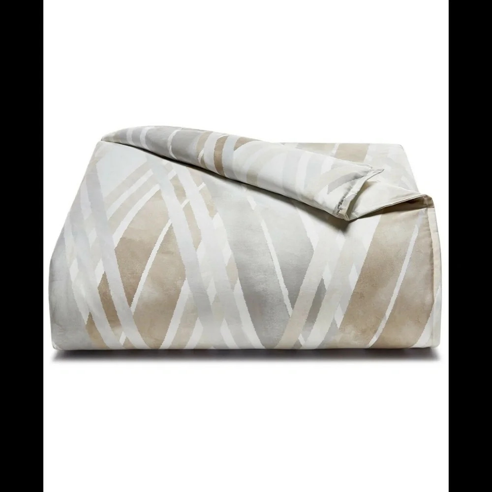 NEW Hotel Collection Lateral Full/Queen Duvet‎ Cove